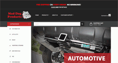 Desktop Screenshot of maddogproducts.com